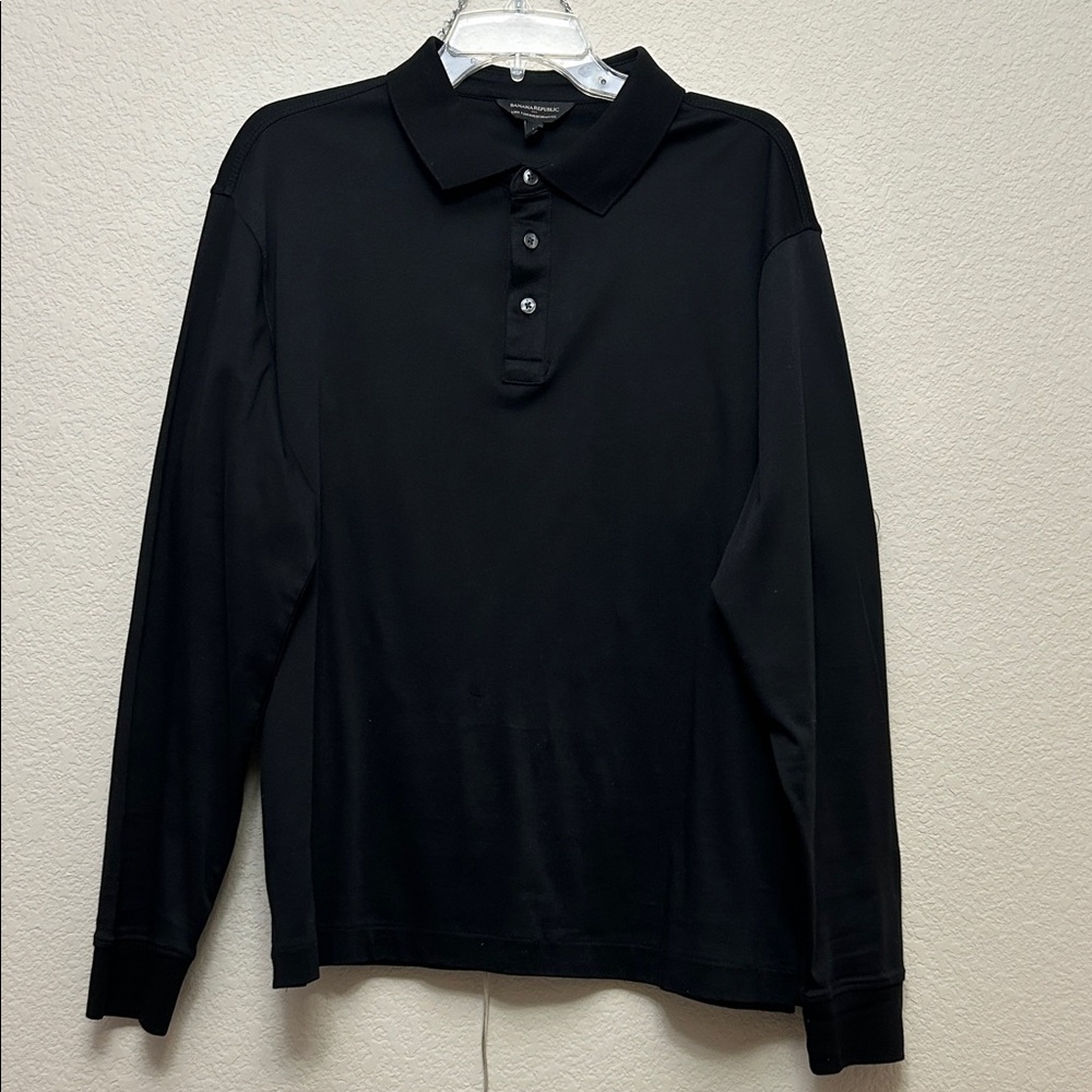 Men’s Banana Republic Black Polo Shirt